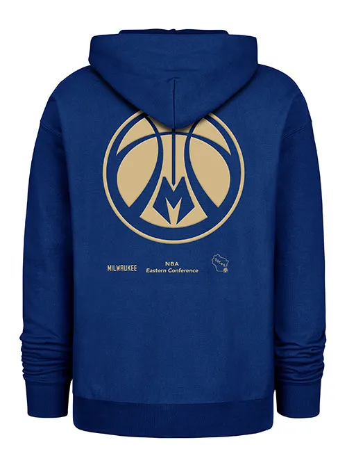 '47 Brand 2024-25 City Edition Foundation Milwaukee Bucks Hooded Sweatshirt