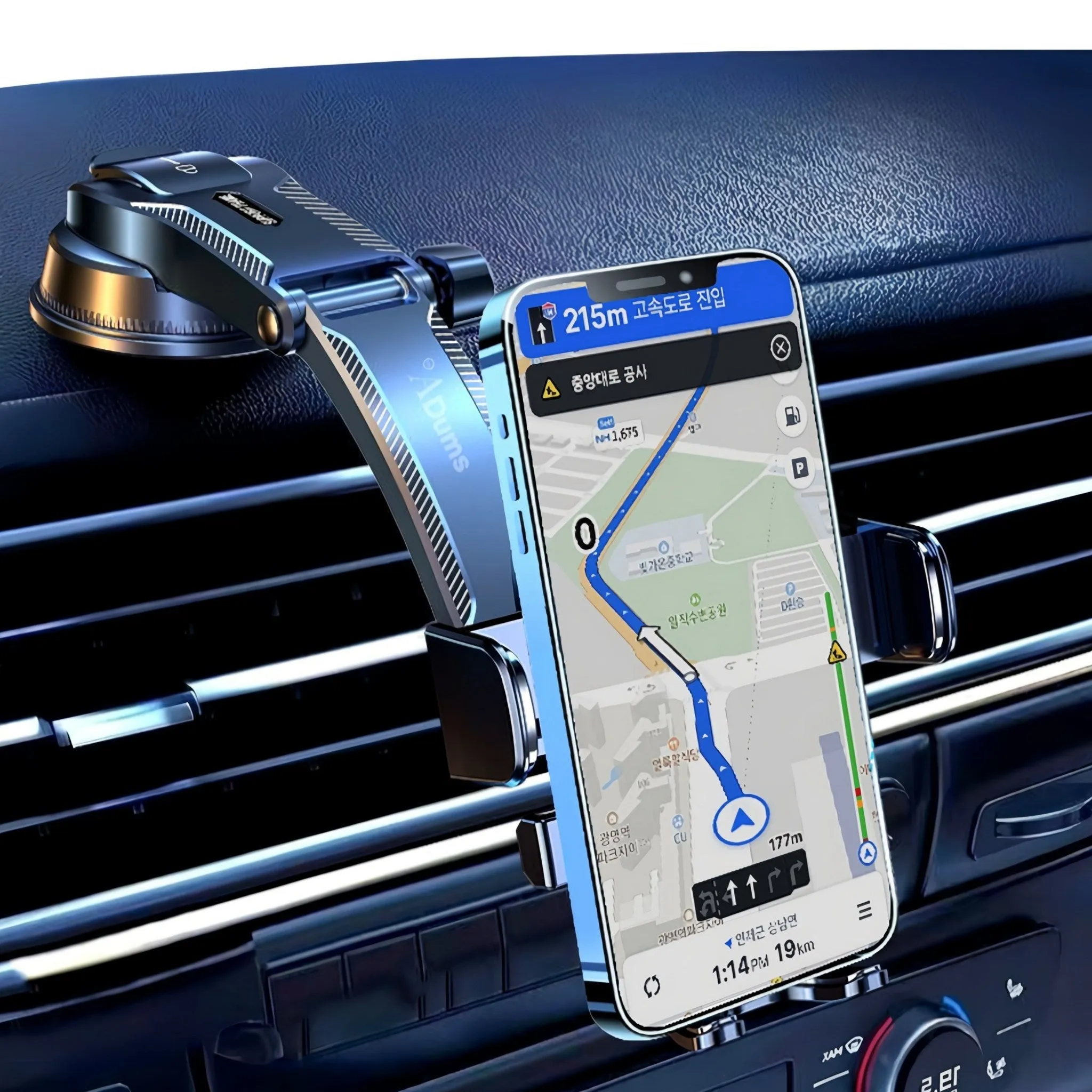 Aidem's Vehicle Dashboard Mount - Suction Cup Holder for Mobile Phones and Smartphones - Standard Holder - 🏆 #85 - Automotive Accessories - Best of December