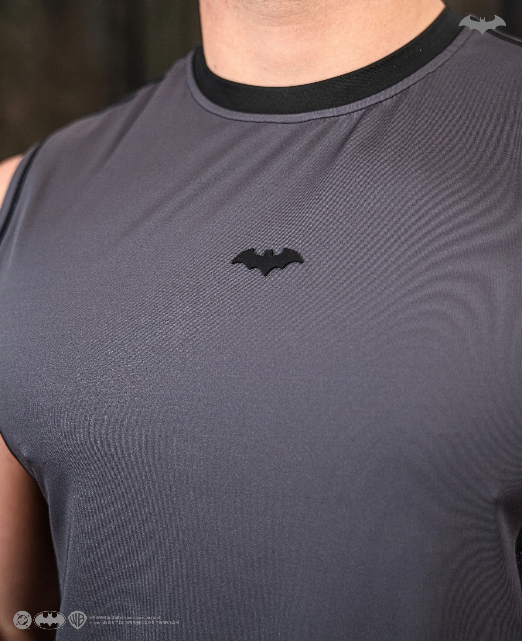 BATMAN Performance Tank Top - Gotham Grey