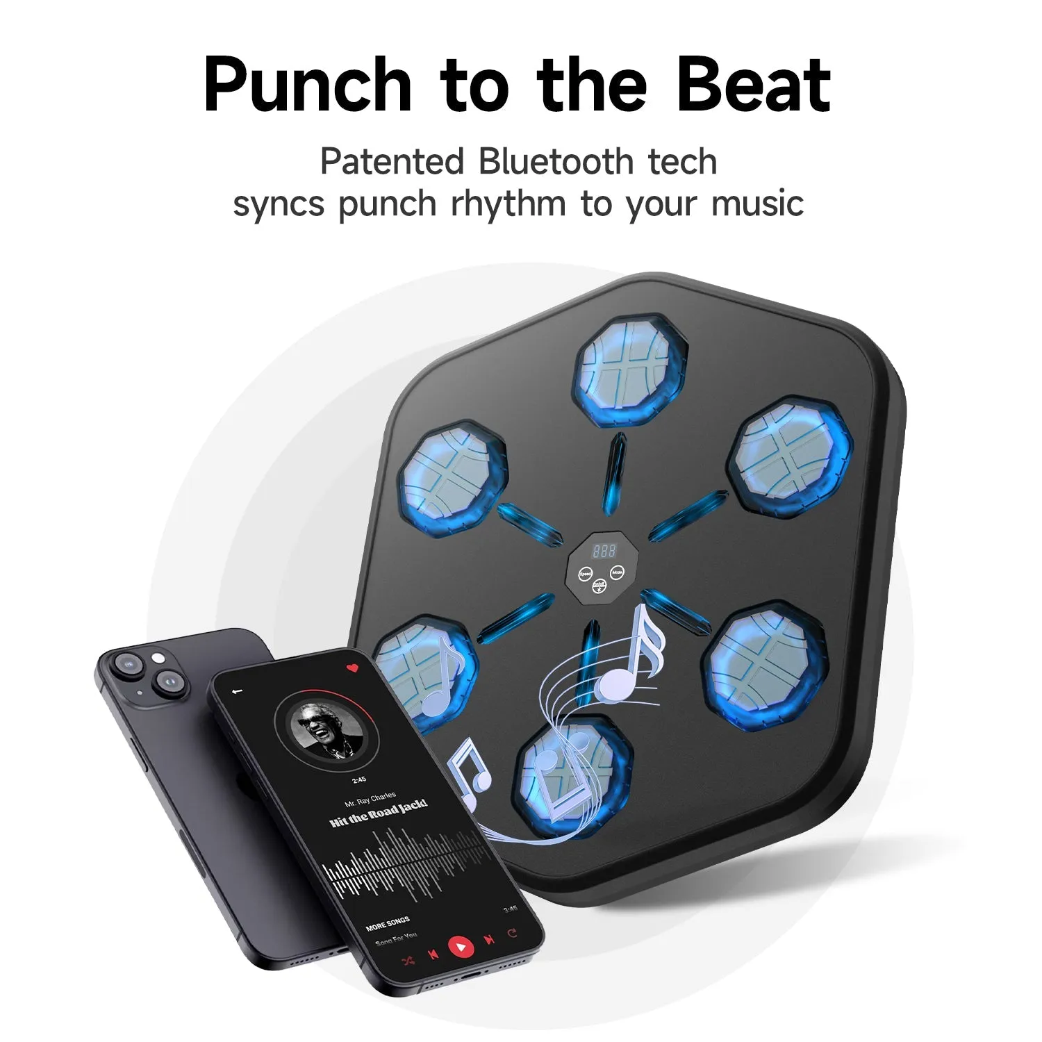 BeatForce Training Machine with Boxing Gloves