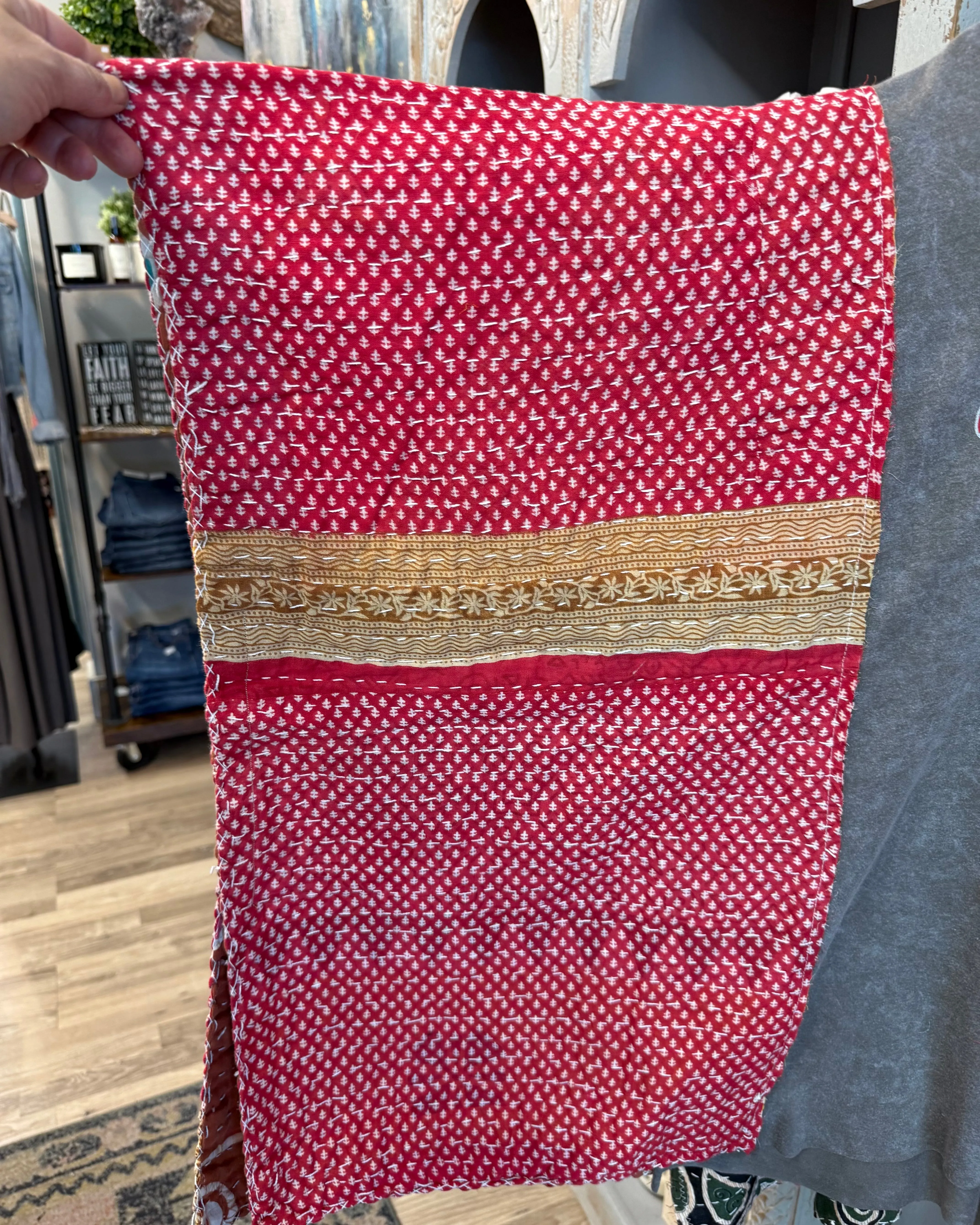 Dream On Kantha Tee