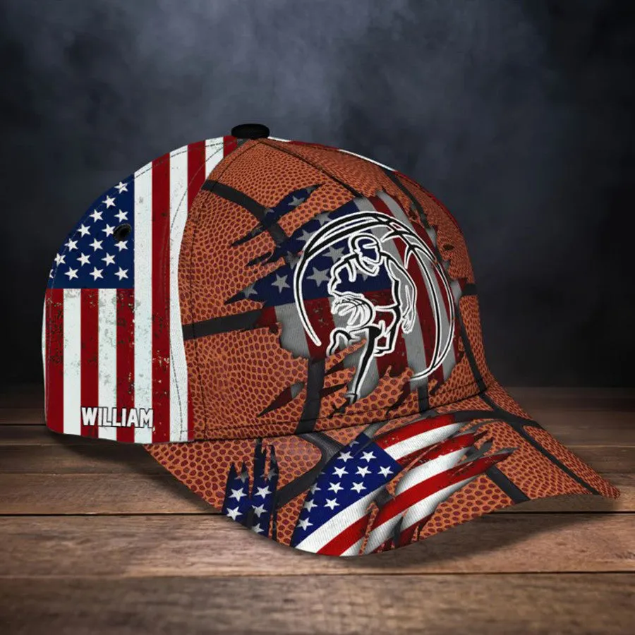 Personalized Basketball Cap, Basketball Coach Cap, Basketball Hat for Him, Basketball Son Gift Birthday