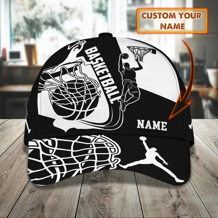Personalized Basketball Cap, Basketball Coach Cap, Basketball Hat for Him, Basketball Son Gift Birthday