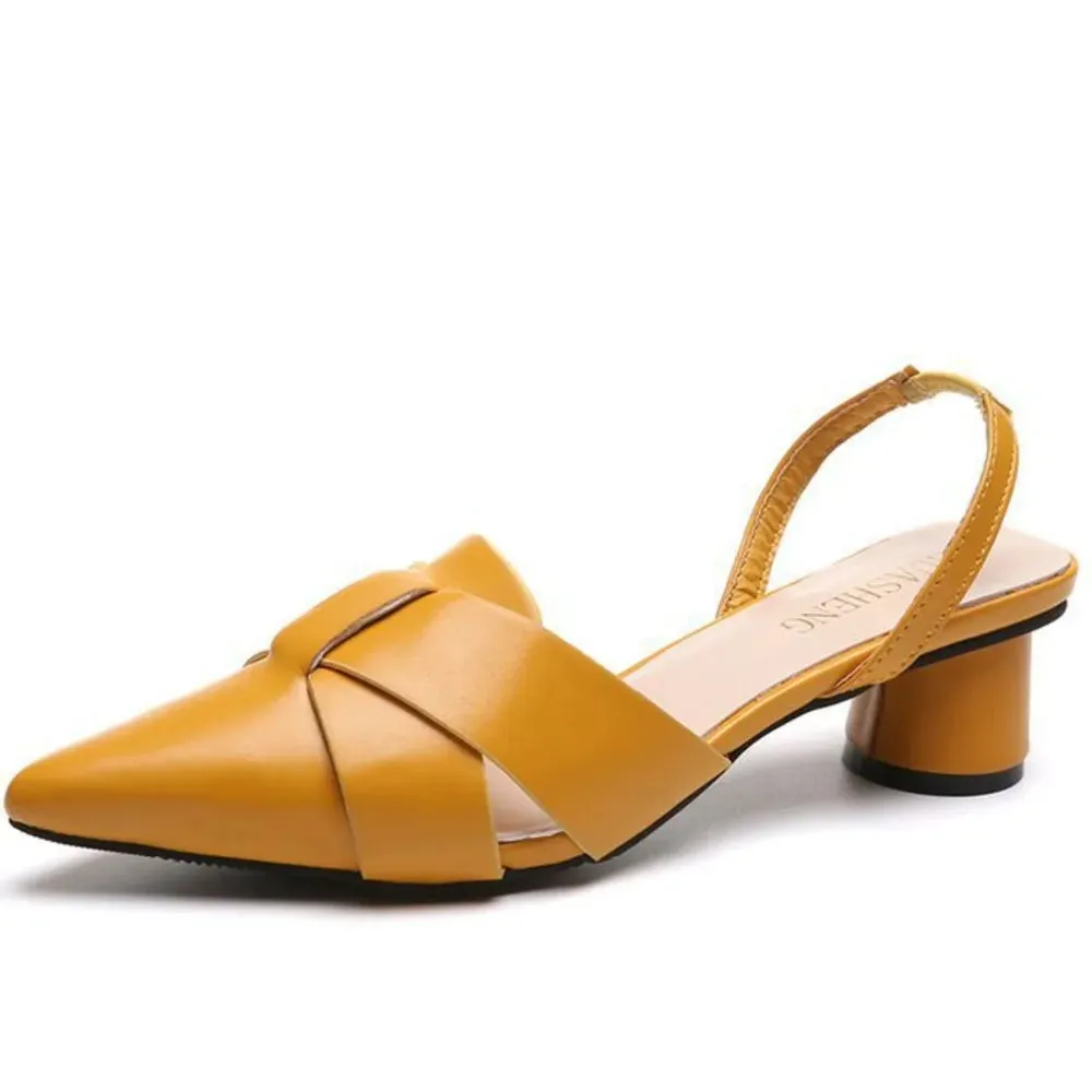 Point Toe Flats Slip-Ons