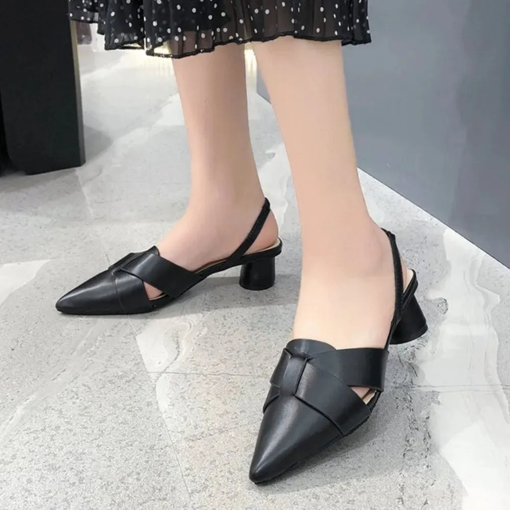 Point Toe Flats Slip-Ons