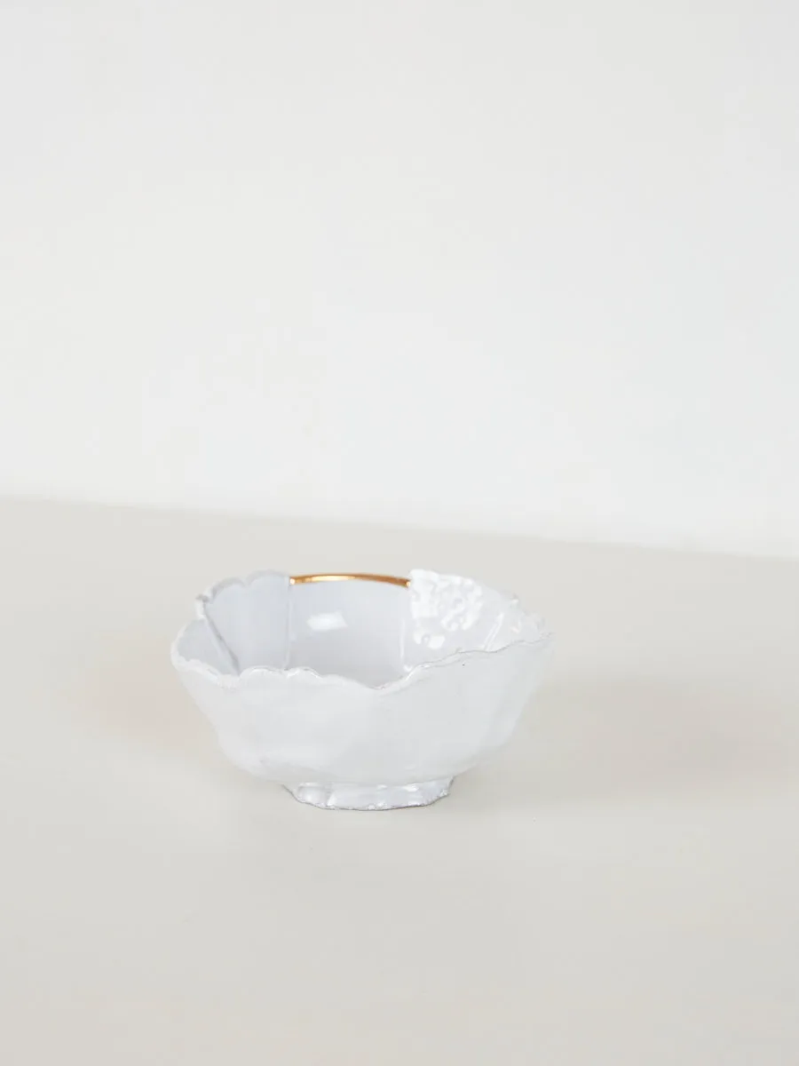 Sacai Mini Patchwork Bowl - Golden Edging