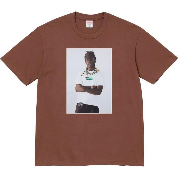 SUPREME TYLER THE CREATOR T-SHIRT BROWN