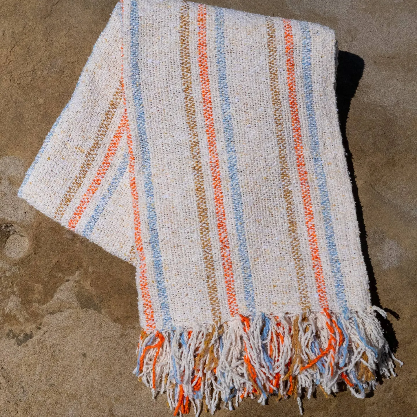 Sustainable Recycled Throw Blanket